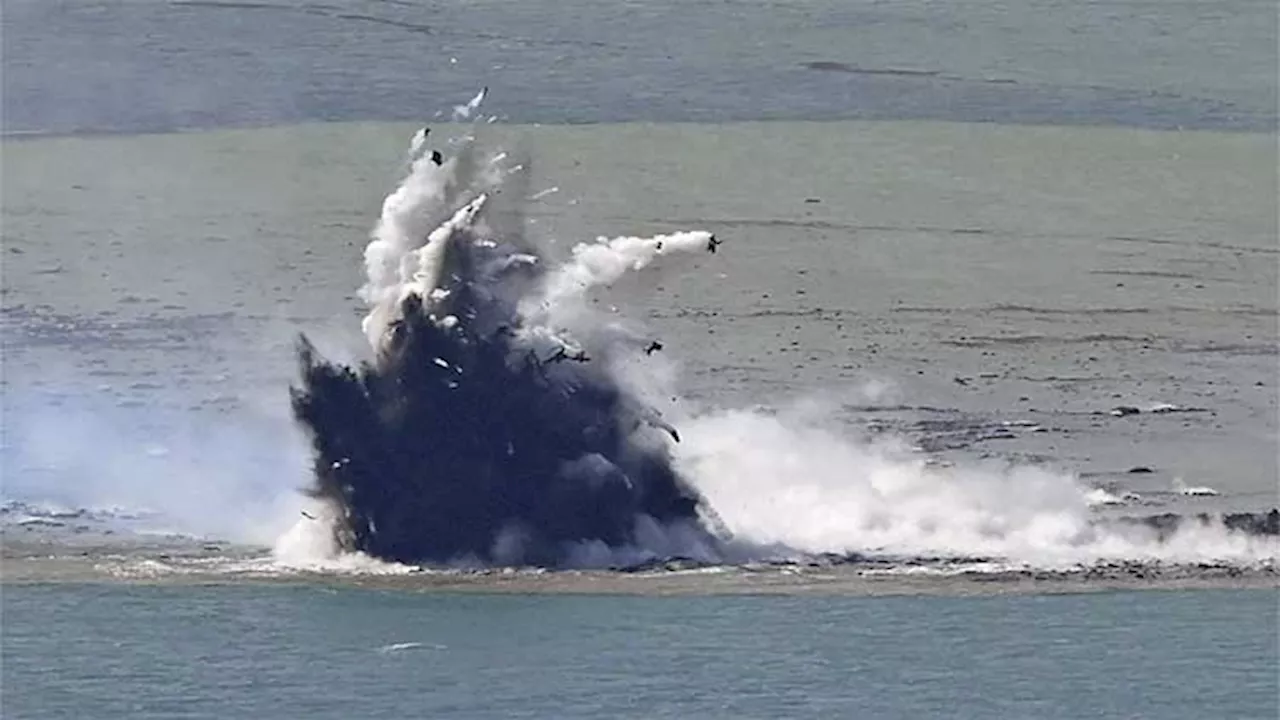 New island emerges after undersea volcano erupts off Japan, but experts say it may not last long