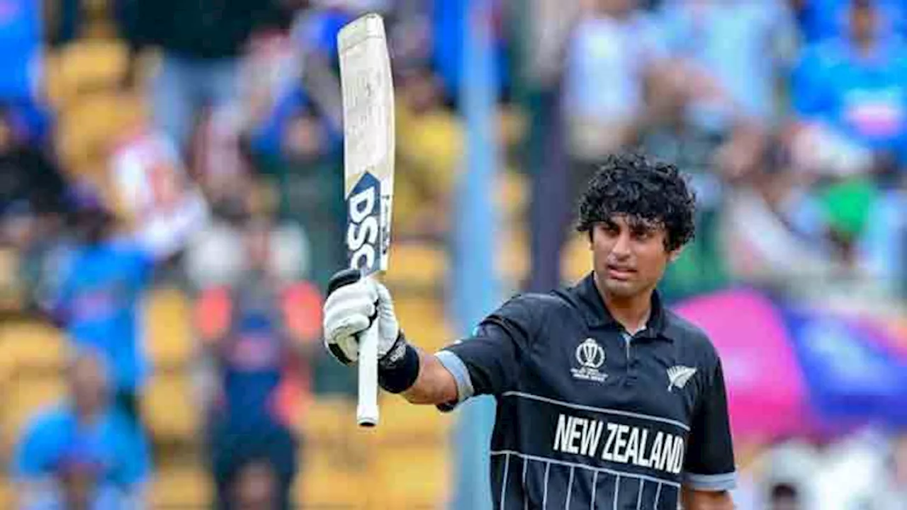 Rachin Ravindra breaks record for most runs in debut World Cup