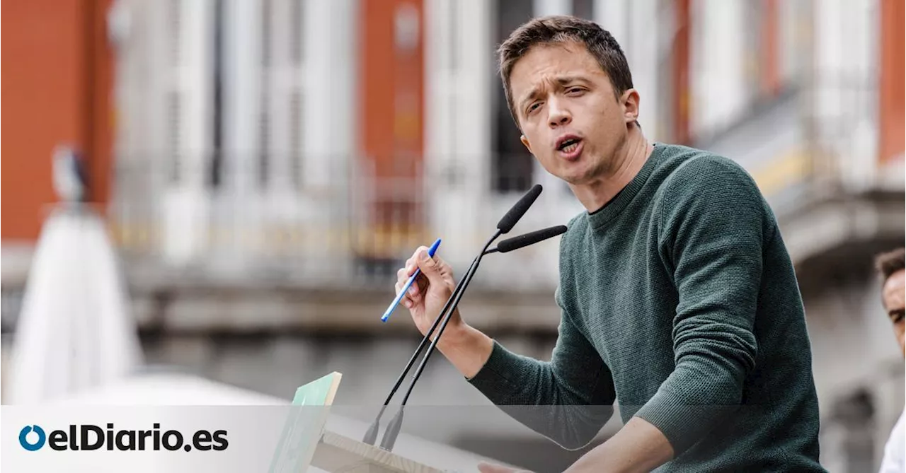 Errejón celebra el acuerdo PSOE-Junts ante un 'bloque reaccionario' que se cree dueño de España