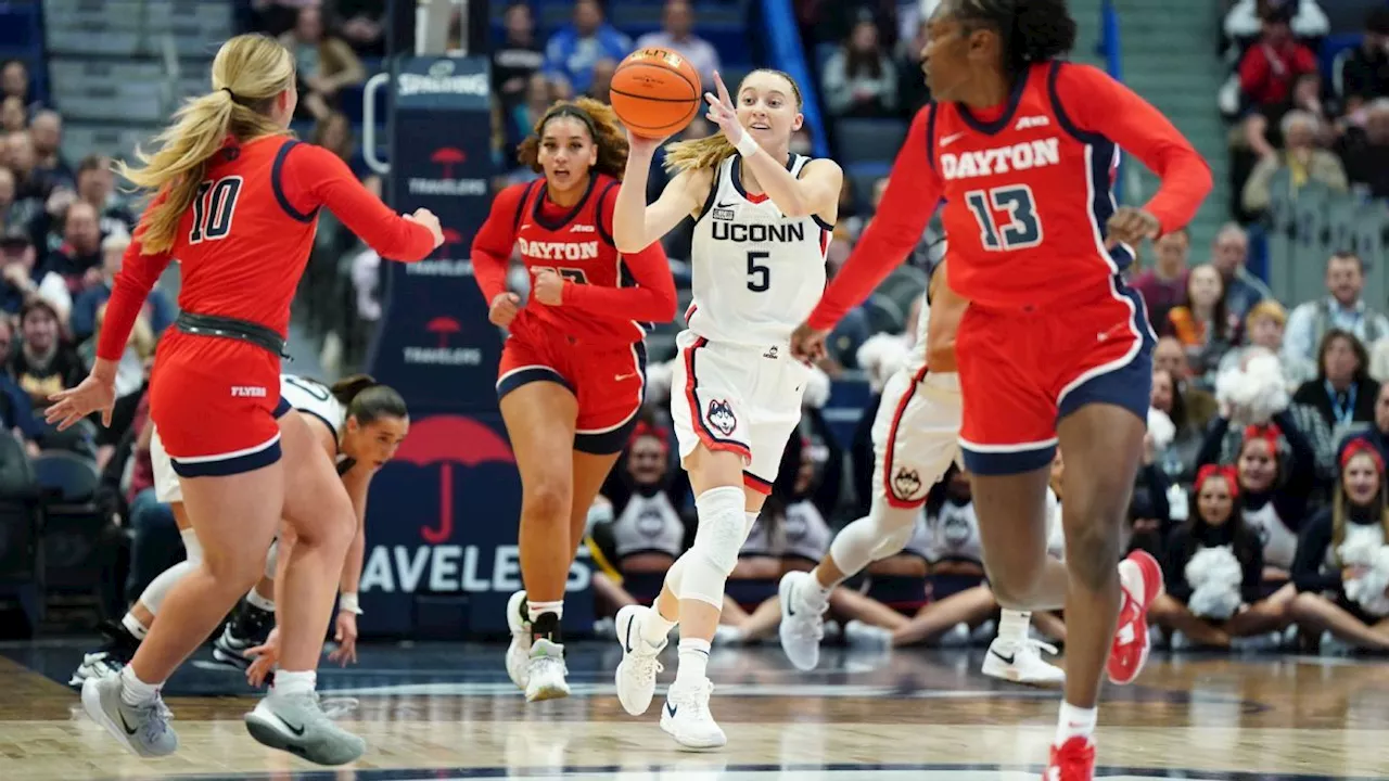 'Well-balanced' UConn wins in Paige Bueckers' return from injury