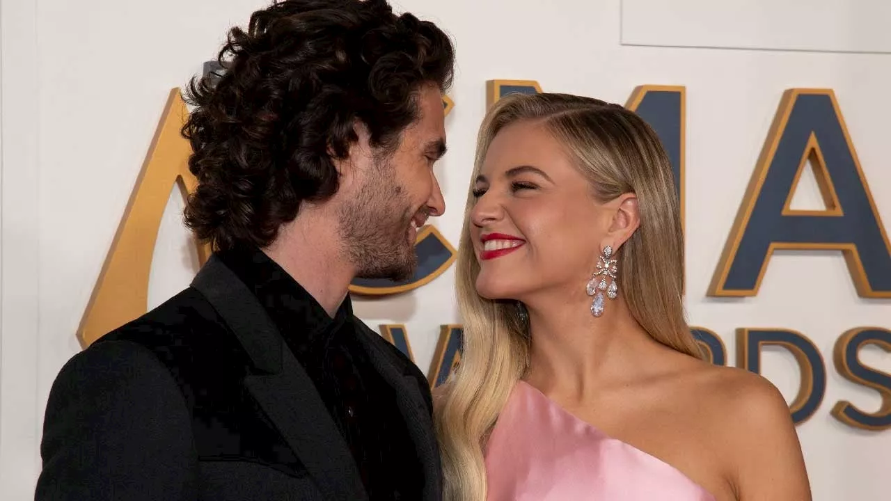 Kelsea Ballerini and Chase Stokes Bring Romance to 2023 CMA Awards Backstage: See the Pics!