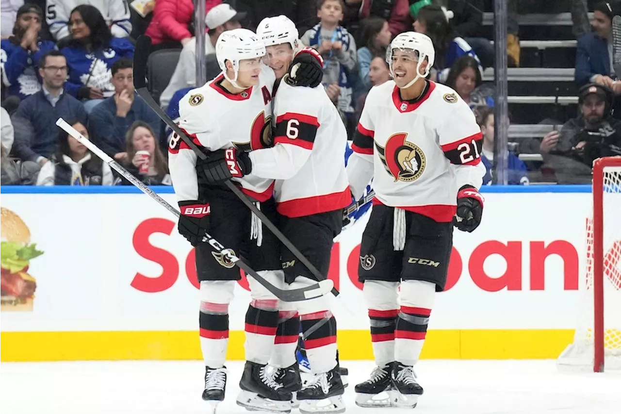 NHL: Stützle ganz stark bei Sieg der Senators in Toronto