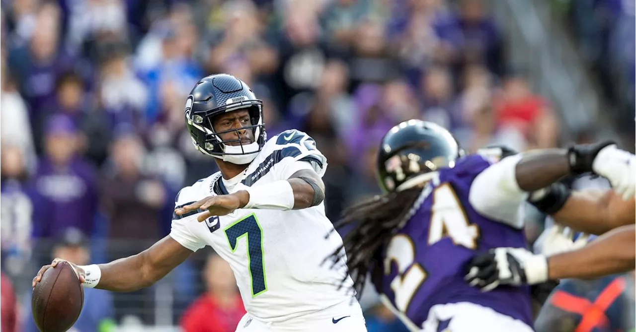 Geno Smith Struggles with Ball Security in Loss to Ravens