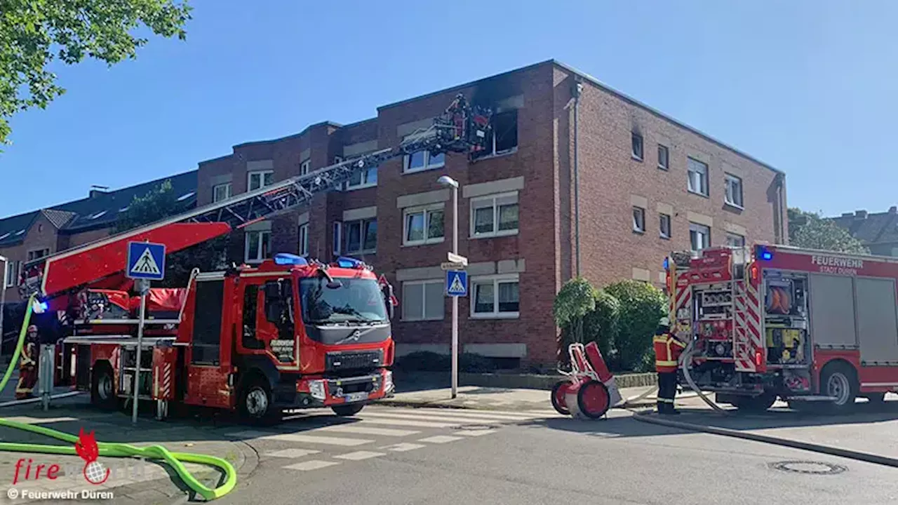 Brand im Kinderheim in Düren