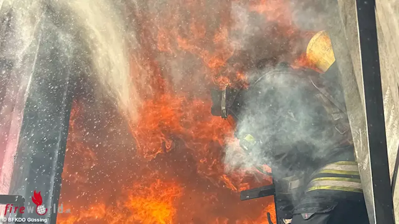 Brandcontainer-Wochenende in Stegersbach