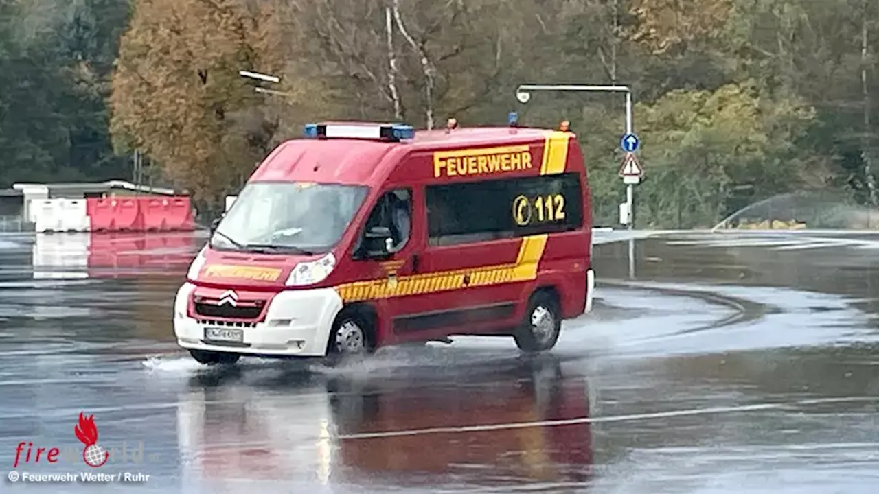 Feuerwehr Wetter (Ruhr) nimmt an Fahrsicherheitstraining teil