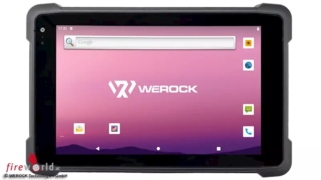 Robustes Tablet Rocktab S208 G2 für industrielle Umgebungen