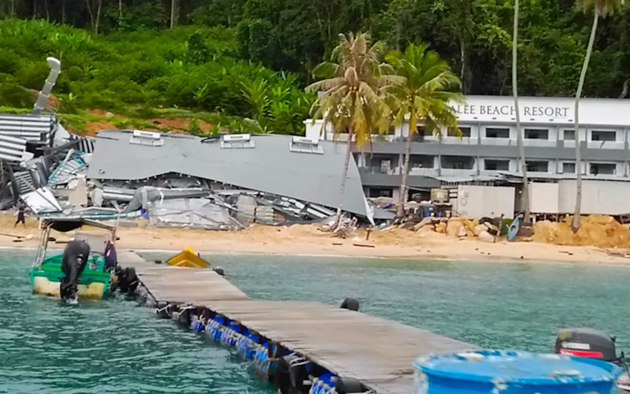 4 pekerja Myanmar dikhuatiri tertimbus runtuhan di Pulau Perhentian