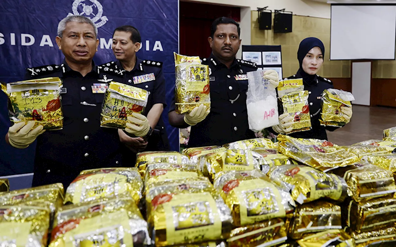 Sindiket tumpas, polis rampas dadah RM10 juta