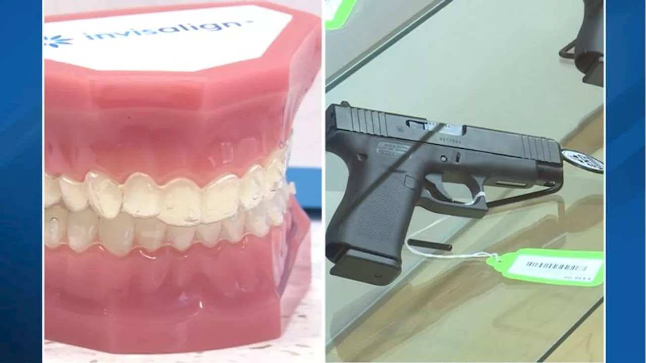 'Grins & Glocks'; Dentist offers free gun with Invisalign treatment