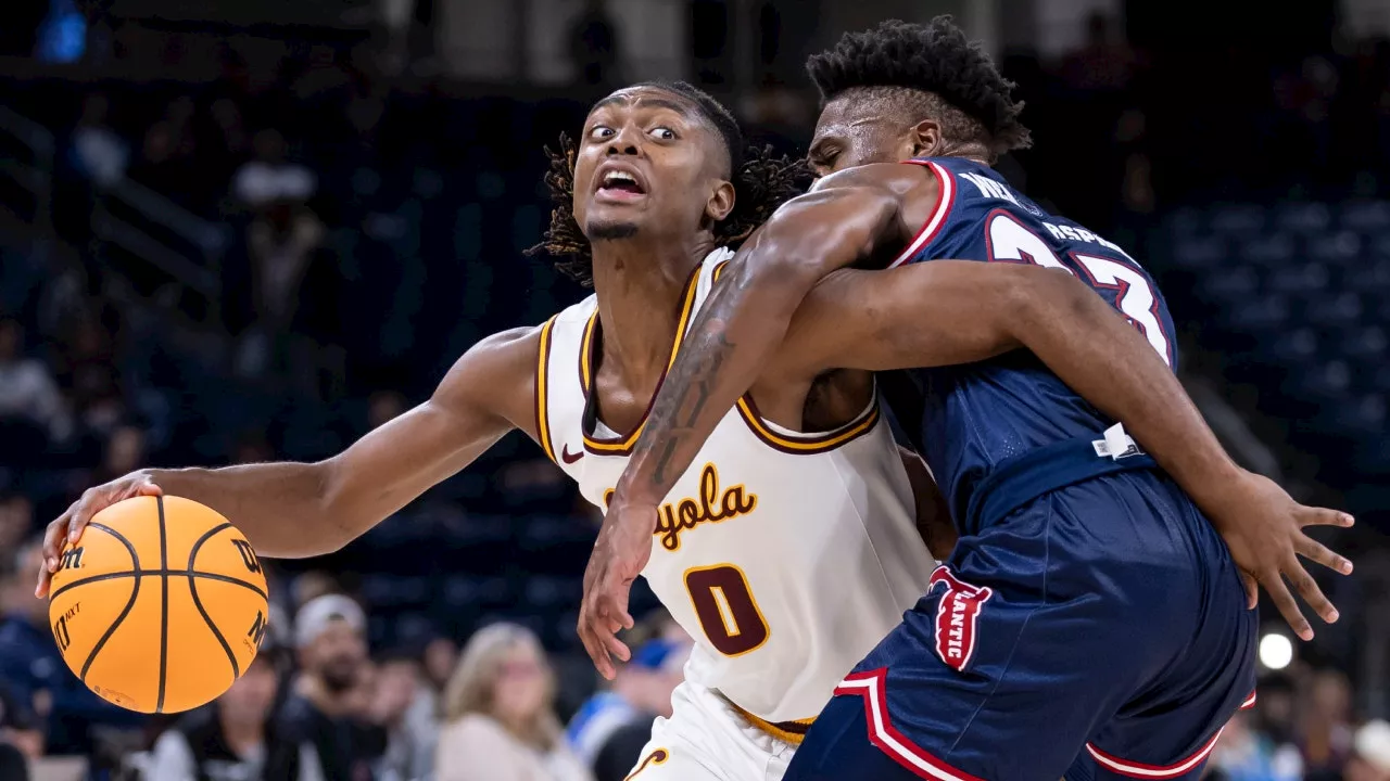 Goldin scores 19 as No. 10 Florida Atlantic opens with 75-62 win over Loyola Chicago