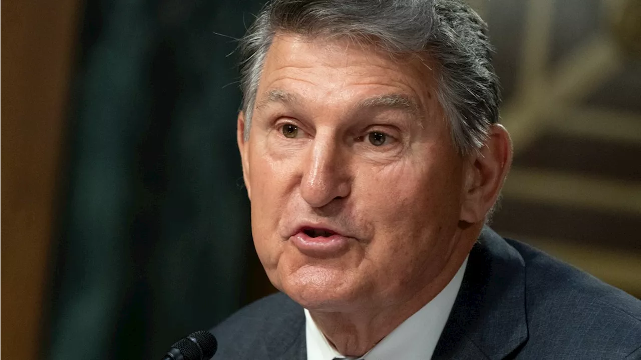 Democratic Sen. Joe Manchin says he won't seek reelection in 2024