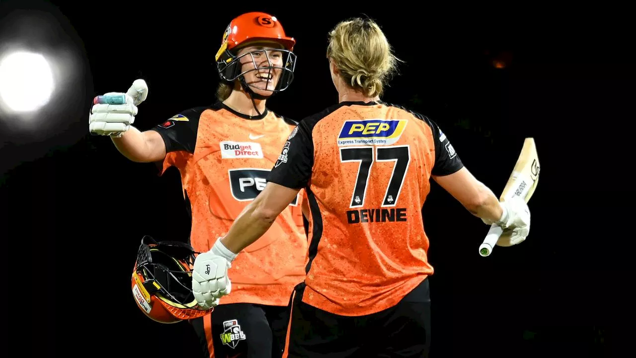 Scorchers star’s stunning century sparks big win over Heat