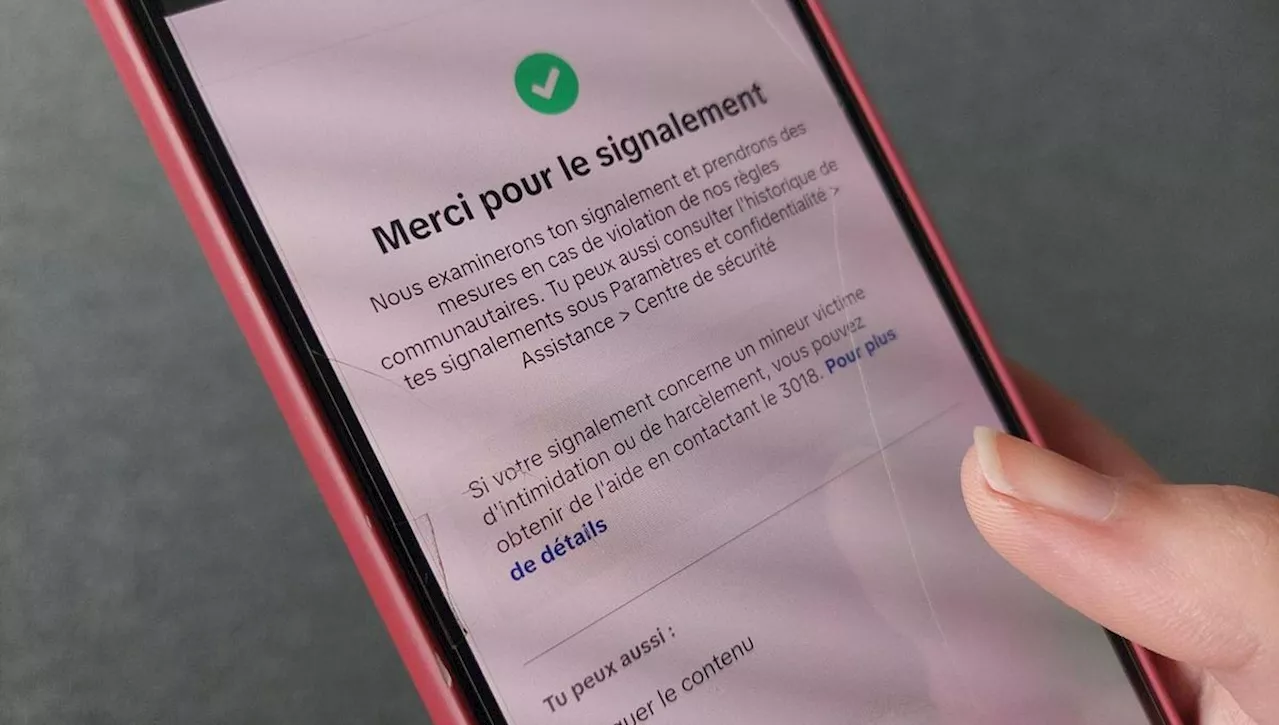 Cyberharcèlement : comment fonctionne le 'bouton de sécurité' mis en place par Meta et TikTok