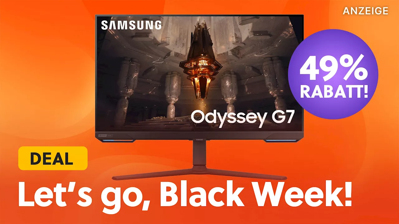 Samsung 4K Monitor mit 144Hz am Black Friday günstig wie nie! Erste Shops starten die Black Week