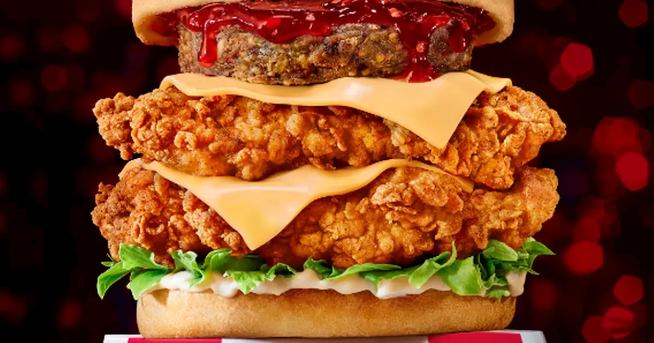 Two new stuffing-packed items coming to KFC's festive menu