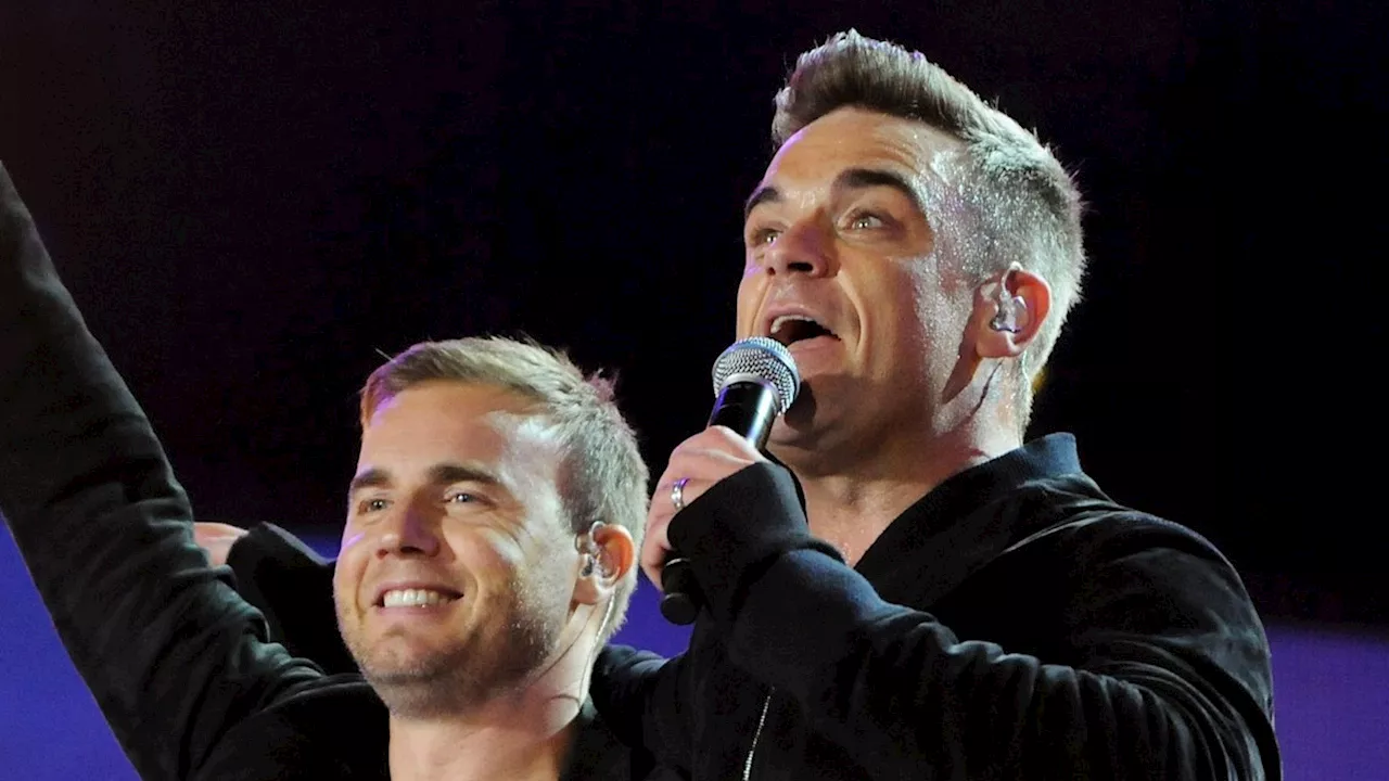 Inside Gary Barlow and Robbie Williams' bitter feud