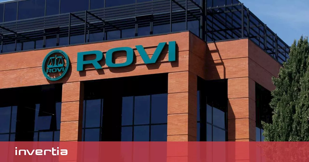 La farmacéutica Rovi registra un beneficio neto de 118,8 millones de euros en los primeros nueve meses del año