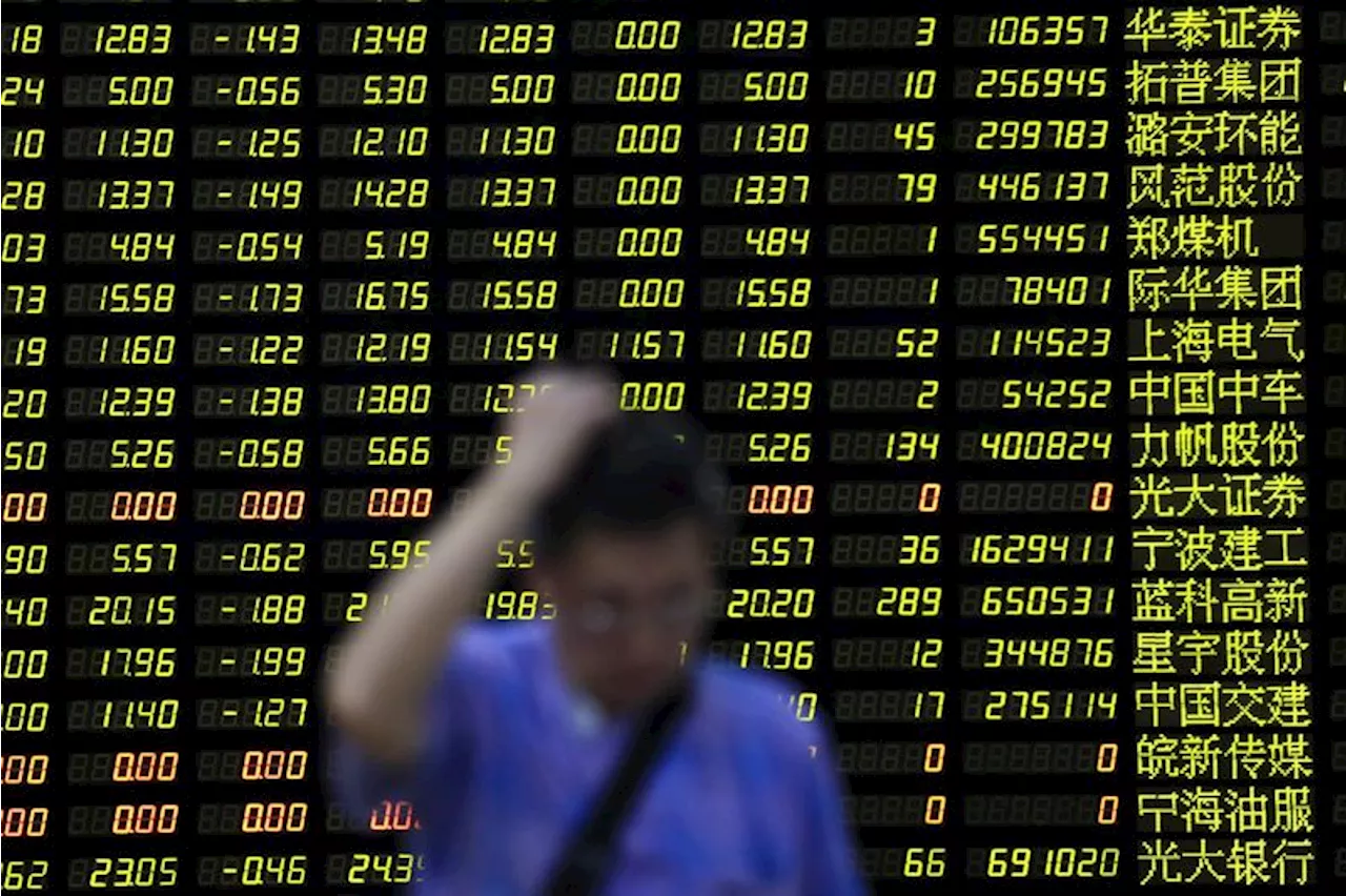 Asian stocks buoyed by earnings, China lags on disinflation woes