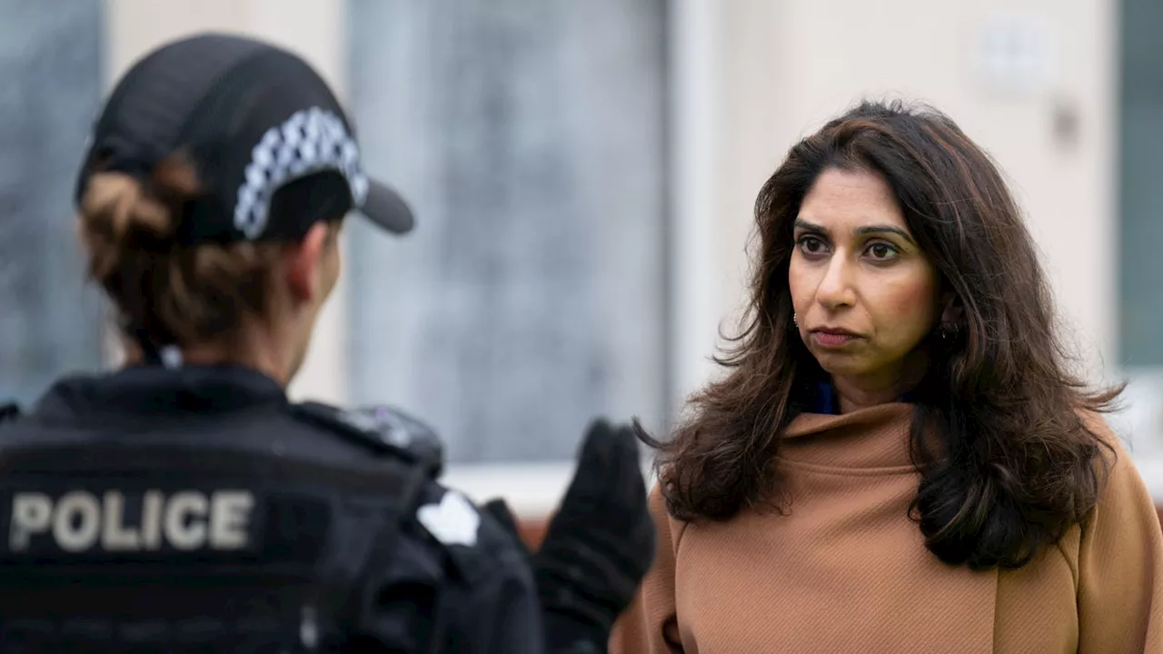 Home Secretary Suella Braverman uses Northern Ireland example during criticism of 'hate marches'