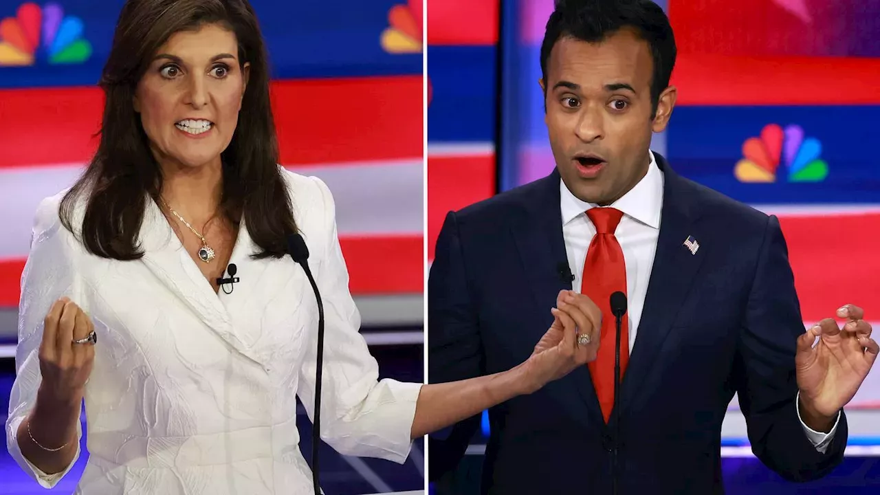 Haley To Ramaswamy During Heated GOP Debate Exchange: 'You're Just Scum'