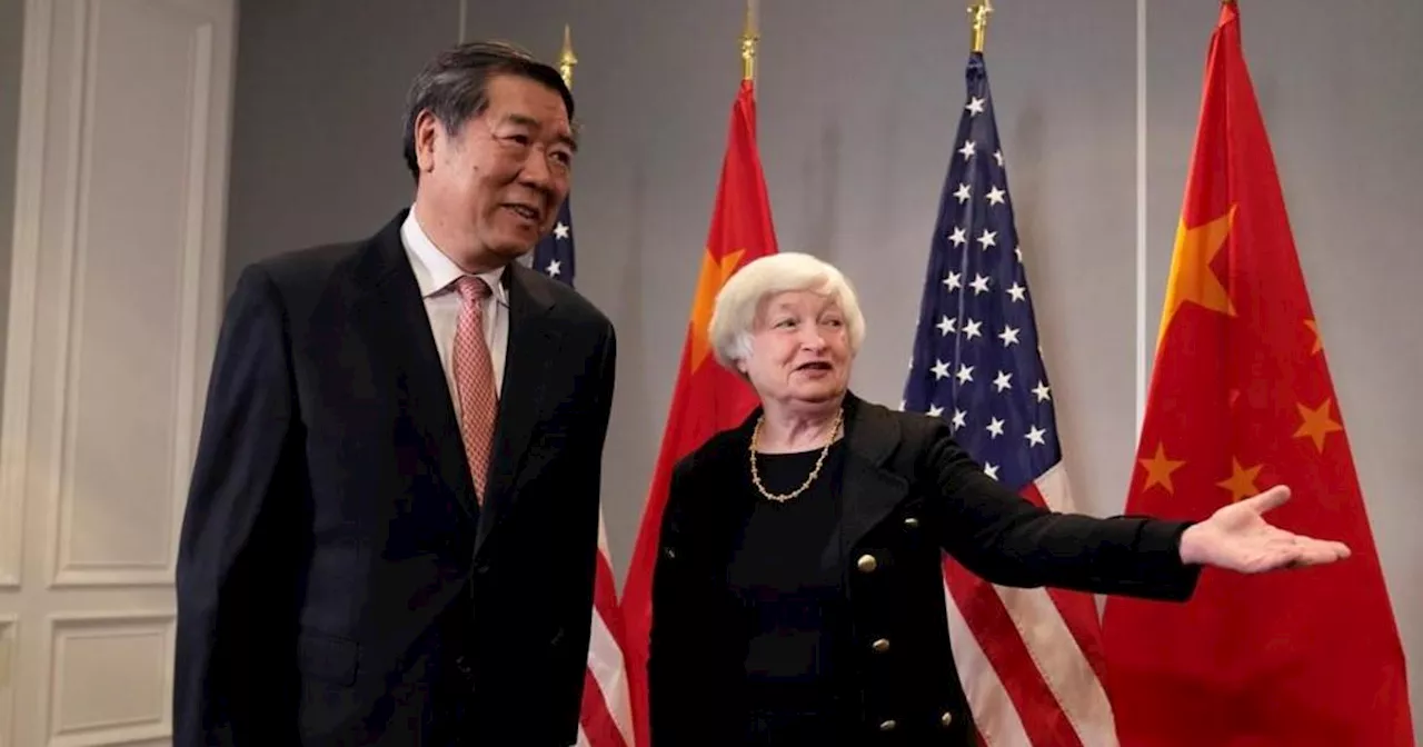 Treasury Secretary Yellen Holds Talks with Chinese Counterpart in San Francisco