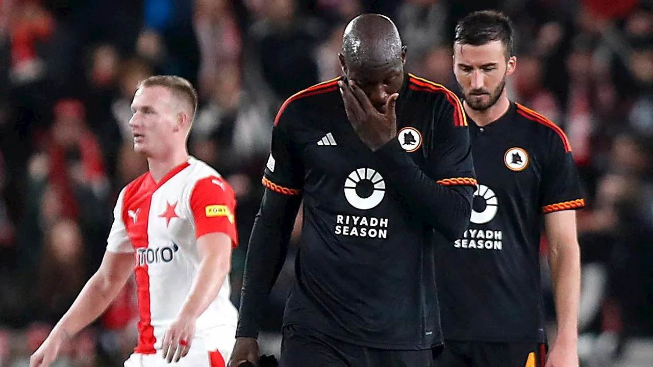 Europa League: la Roma cade a Praga, lo Slavia passa 2-0