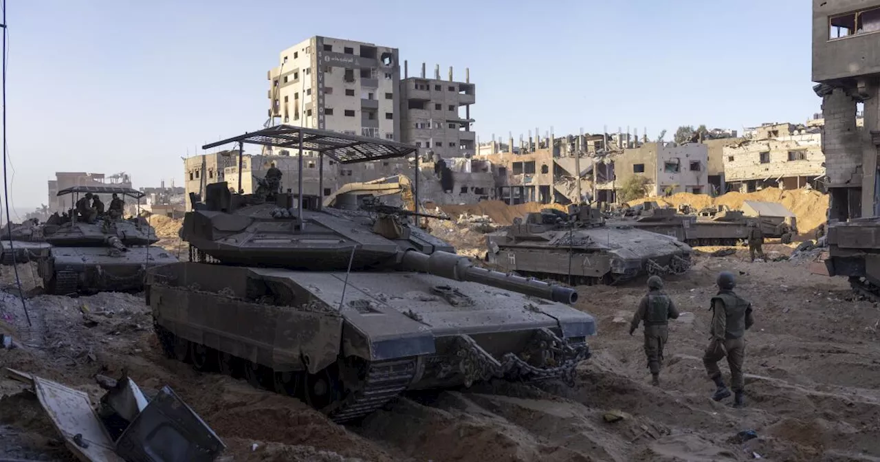 Israeli strikes pound Gaza City as ground forces fight Hamas militants in urban combat