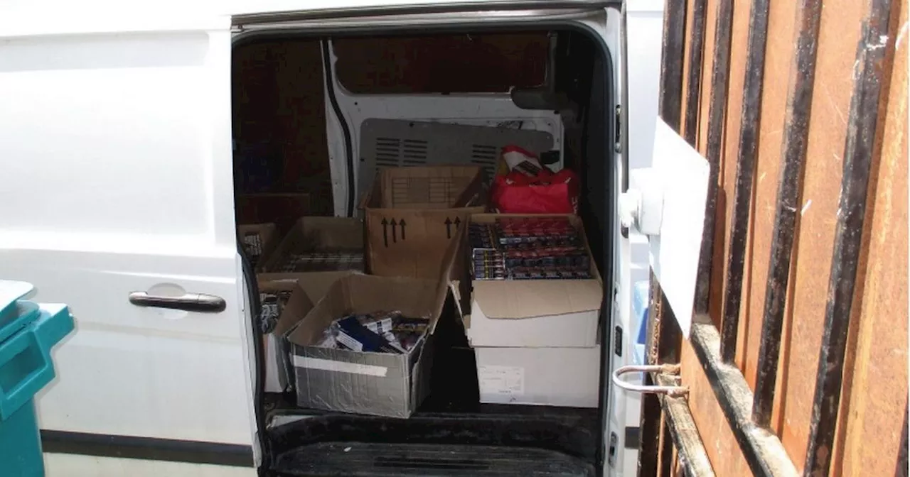 Van containing illegal cigarettes worth £43k found outside Leeds shop