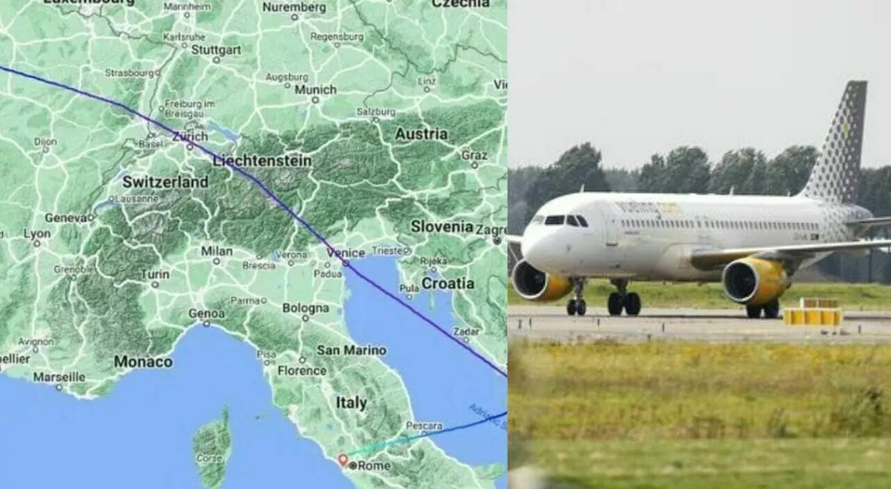 Fiumicino, atterraggio di emergenza del volo Parigi-Il Cairo: un egiziano scrive «I love Allah» e il comandant