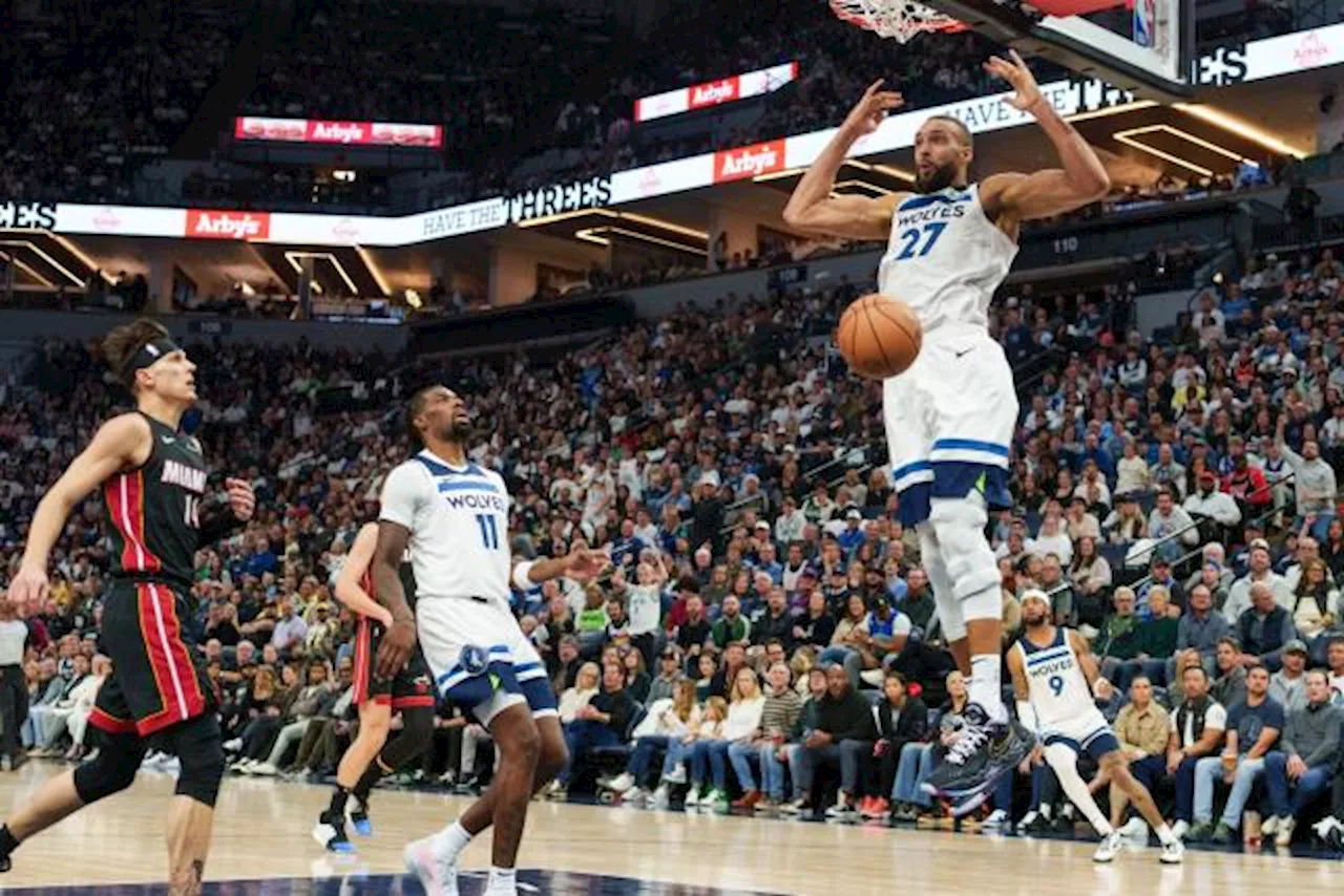 Rudy Gobert cartonne avec Minnesota, Nicolas Batum et Bilal Coulibaly précieux