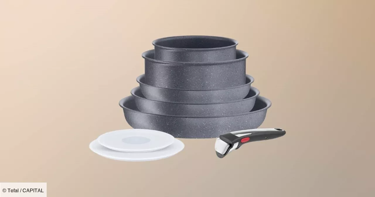 Craquez sur cette batterie de cuisine Tefal que tout le monde veut à prix cassé chez Amazon