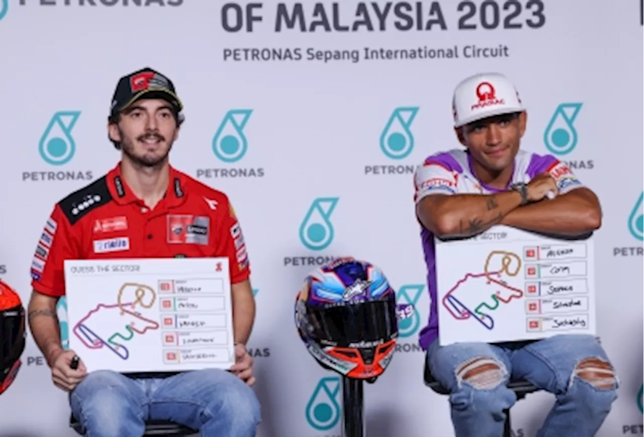 Malaysian GP: MotoGP champion Bagnaia expects intense race, needs luck to shine in rain