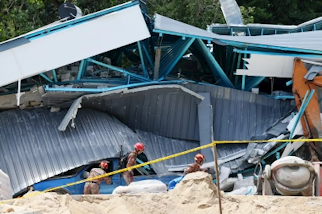 Police: Six workers escape building collapse at Pulau Perhentian, one missing