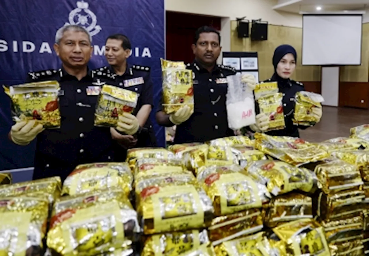 Selangor police chief: RM10.4m worth of drugs seized, 10 nabbed in Klang, Sungai Buloh