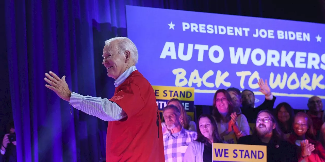 President Biden Celebrates Auto Workers' Agreements and Criticizes Trump's Stance on Electric Vehicles