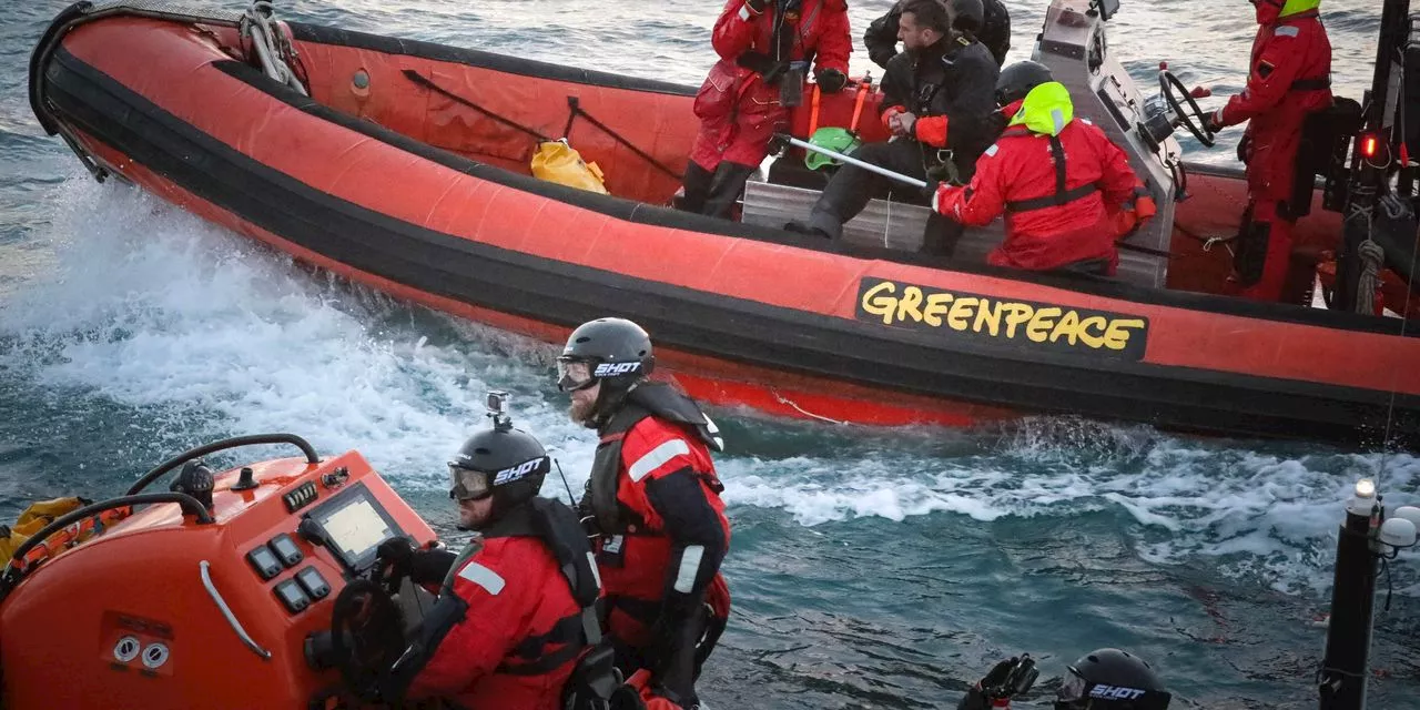 Shell sues Greenpeace for $2.1 million after protests in the North Sea