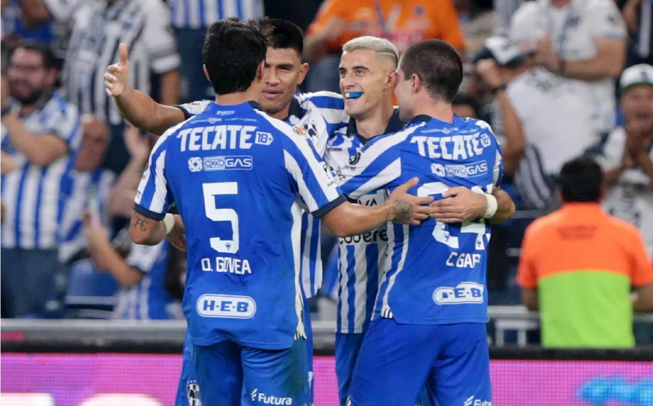 Rayados golea 3-0 a Santos y le arrebata el subliderato a Tigres