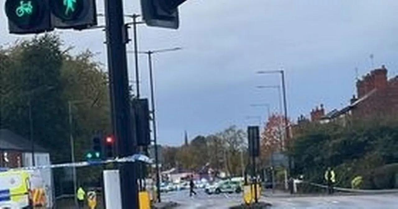 BREAKING: Police tape off stretch of major Greater Manchester road after 'serious' incident