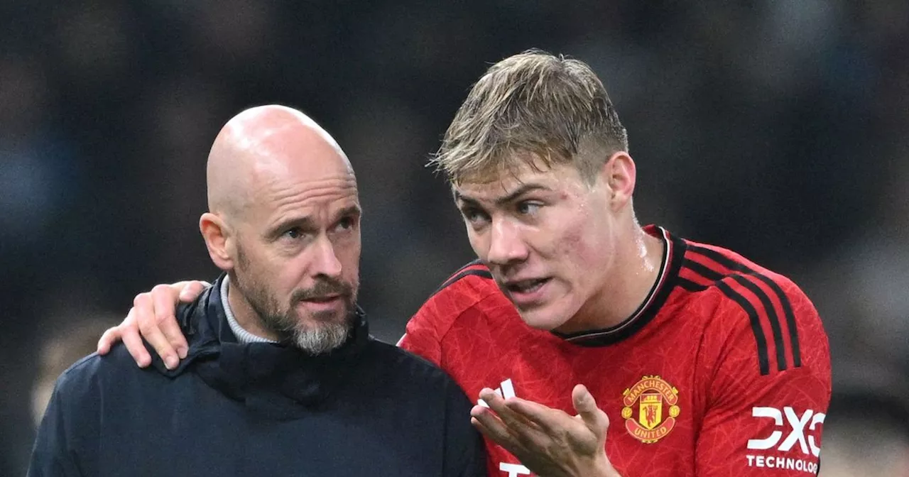 Rasmus Hojlund insists Ten Hag has entire backing of Manchester United squad