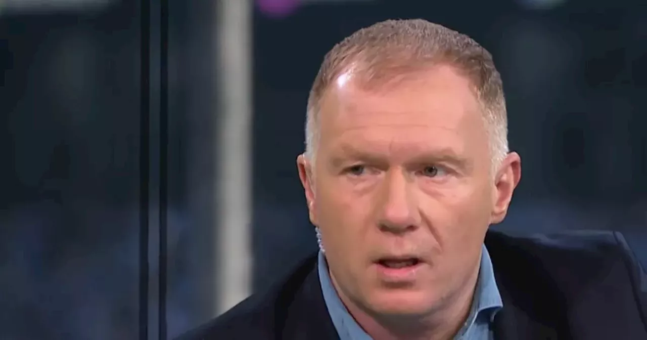 Scholes pinpoints key moment that 'killed' Man United in the Champions League