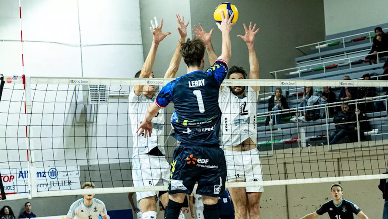 Victoire en trois sets à zéro du Mende Volley Lozère face à de valeureux Royannais