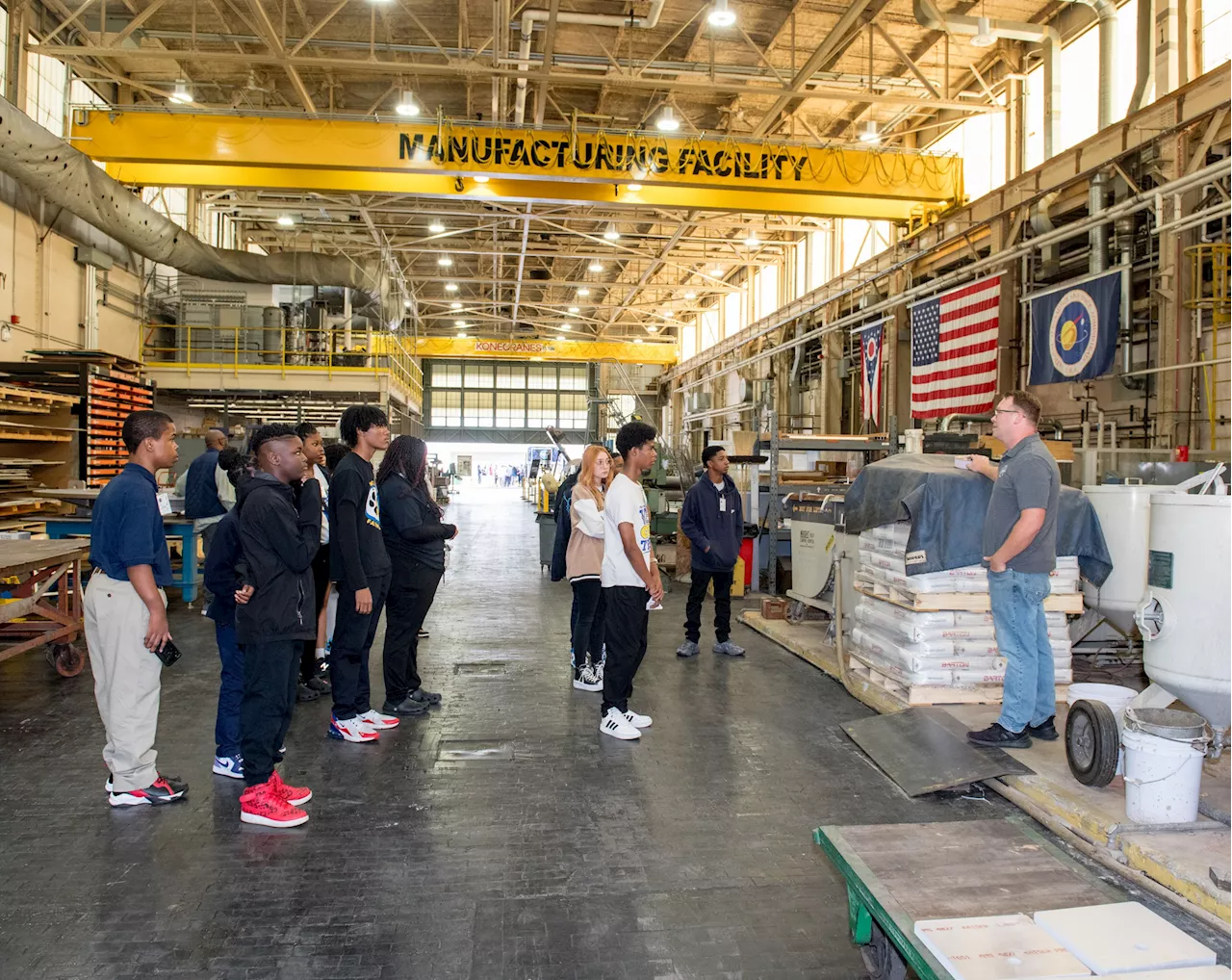 NASA Glenn Attracts Students to Manufacturing Careers