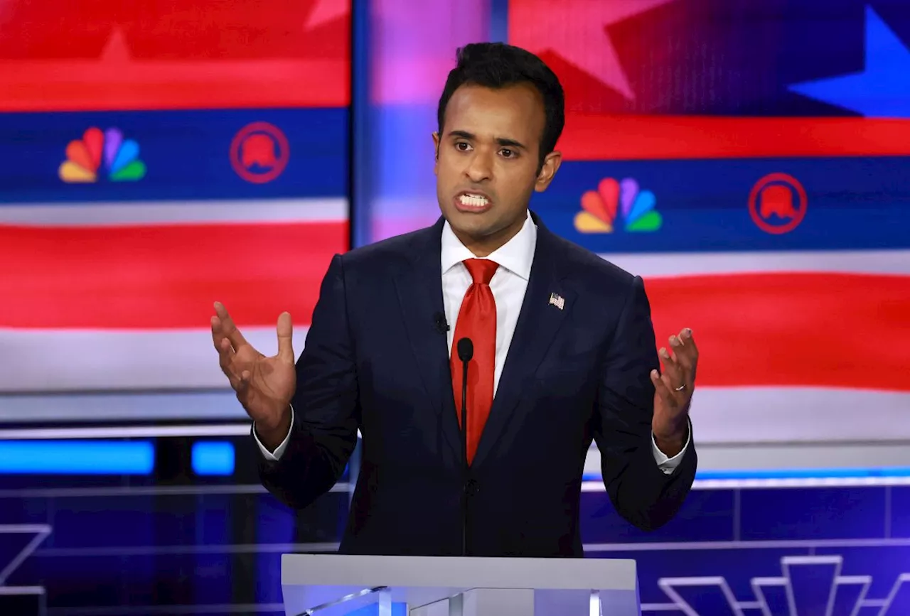 Vivek Ramaswamy appears to call Ukraine's Jewish president a ‘Nazi' during GOP debate