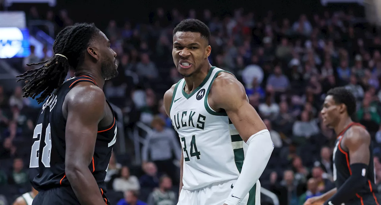 Giannis Antetokounmpo's staredown ejection irks NBA spectrum in Bucks-Pistons