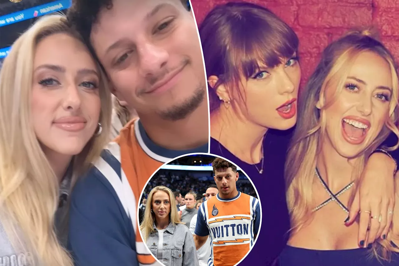 Patrick Mahomes has NBA date night with wife Brittany after her Taylor Swift outing