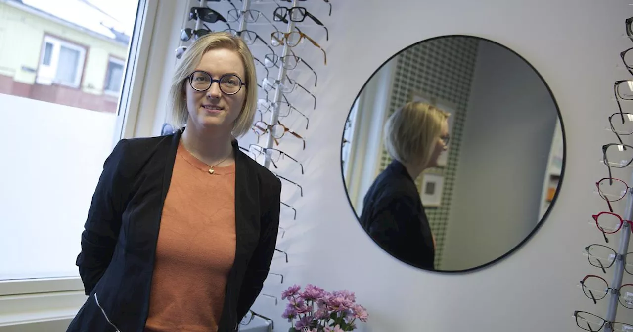 Anna är första optikern i Hammerdal sedan 80-talet