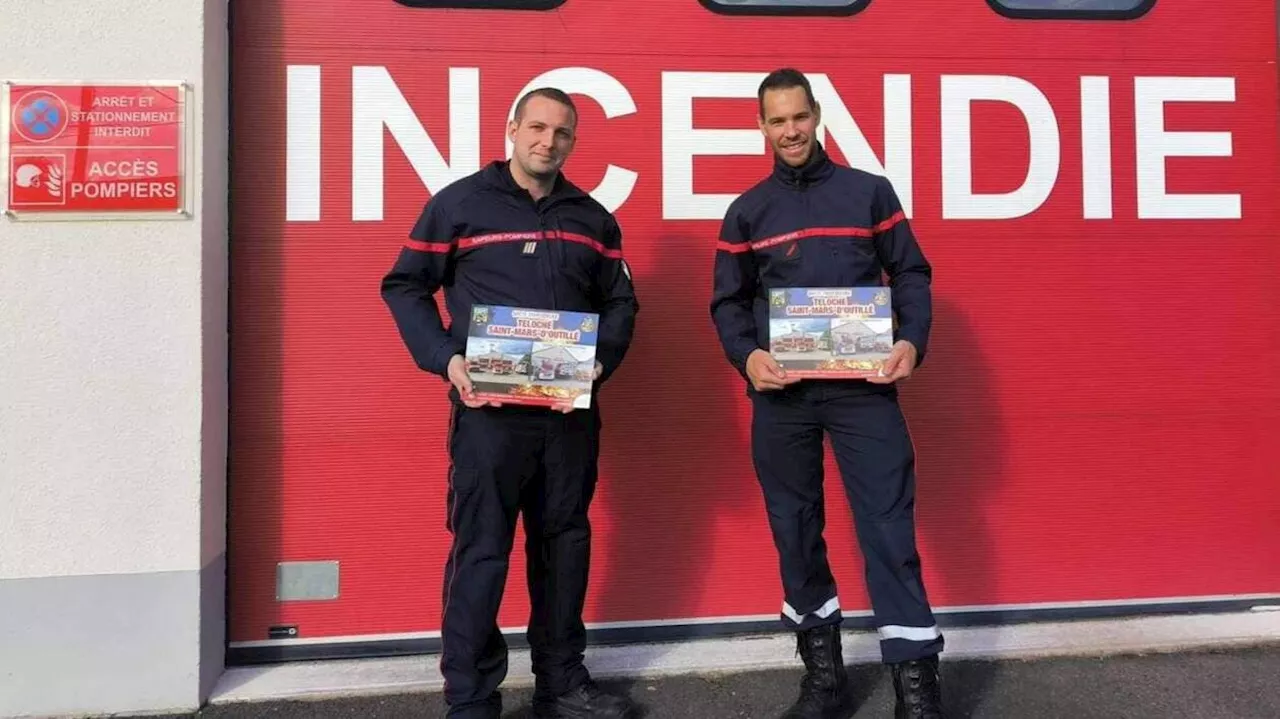 Deux centres de secours de Sarthe éditent un calendrier en commun