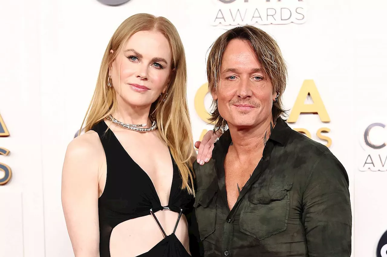 Nicole Kidman and Keith Urban Coordinate Their Outfits for Sexy 2023 CMA Awards Date: See Her Abs-Baring Gown