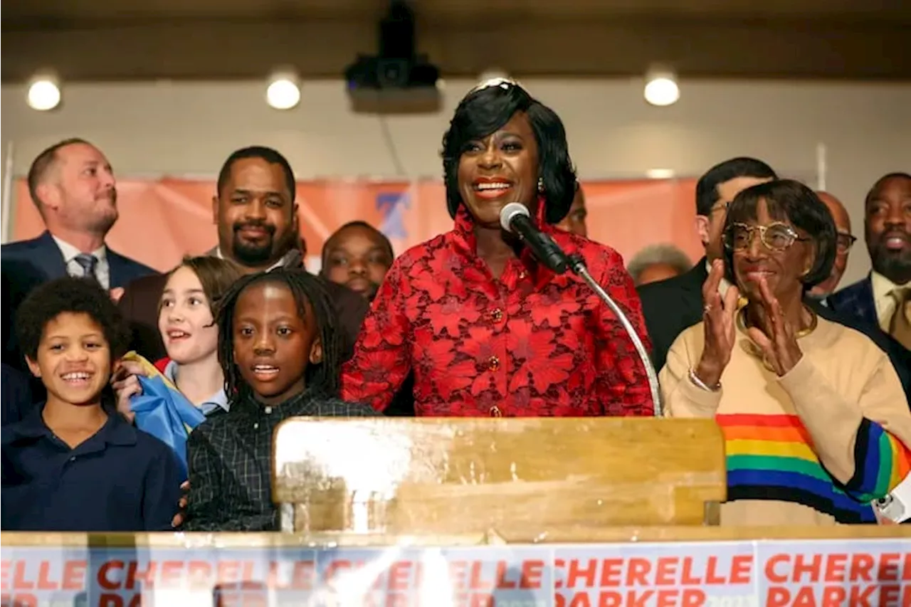 What Cherelle Parker said about political rivalries, her ex-husband, and charter schools during her victory speech